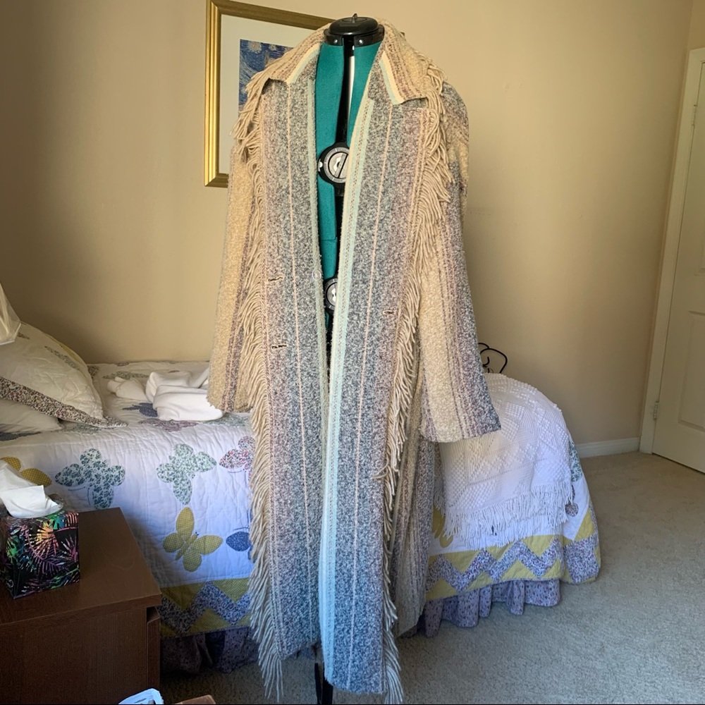 Free People Desert Fringe Coat